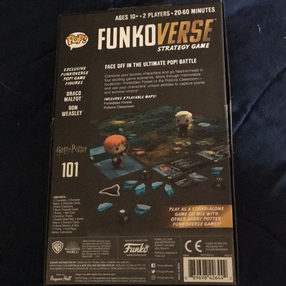 Pop Funko Harry Potter Strategy Game